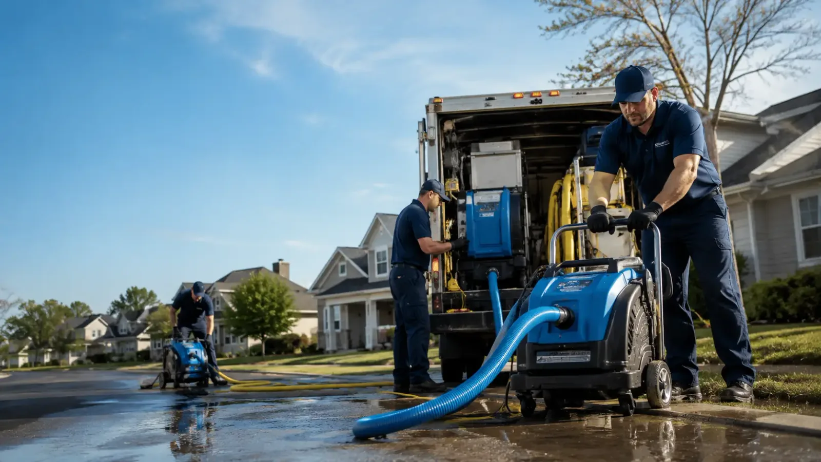 Flood Damage Cleanup in Floyds Knobs, IN